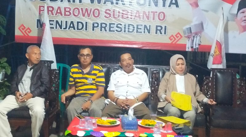 DPC Partai Gerindra Kota Metro Bagikan SK Pengurus Pemilu 2024
