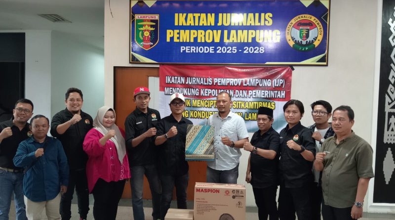 Bangun Deteksi Dini Kamtibmas, Dit Intelkam Polda Lampung Gandeng IJP