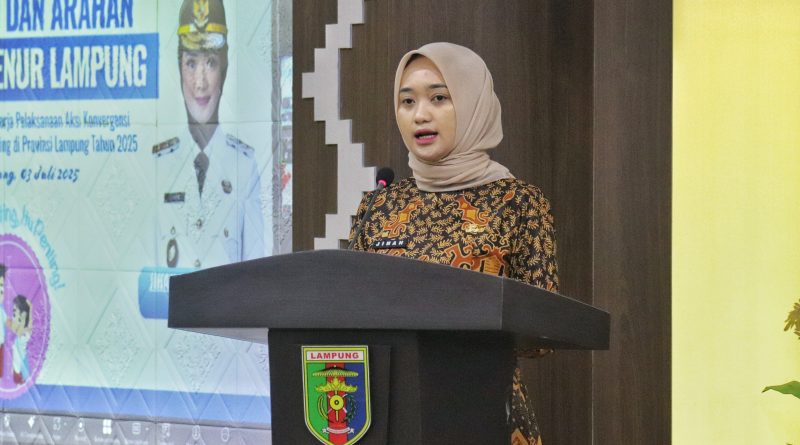 Lampung Siap Lanjutkan Aksi Percepatan Penurunan Stunting