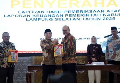 Lampung Selatan Kembali Pertahankan Opini WTP ke-10 dari BPK
