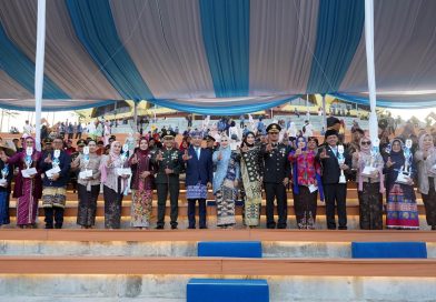 Dari Merah Putih ke Layar Digital, Kreativitas Kemerdekaan Bergema di Menara Siger