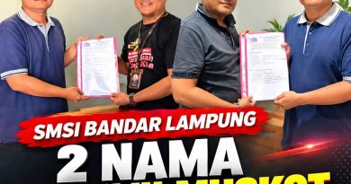 Lolos Berkas Pendaftaran, Dua Calon Maju Sebagai Ketua SMSI Bandar Lampung
