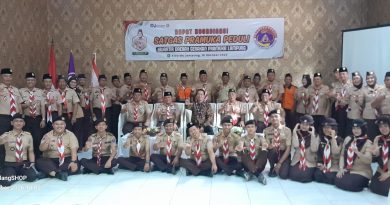 Ketua Kwarda Lampung, Rakor Satgas Pramuka Peduli Harus Hasilkan Rencana Aksi