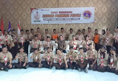 Ketua Kwarda Lampung, Rakor Satgas Pramuka Peduli Harus Hasilkan Rencana Aksi