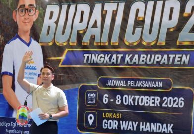 Turnamen Voli Bupati Cup 2026, Egi Ingin Semangat Olahraga Tumbuh di Tengah Generasi Muda